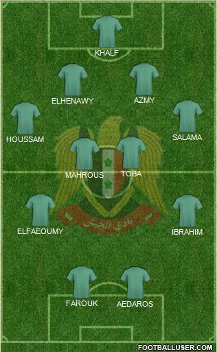 Al-Jaish (EGY) Formation 2013