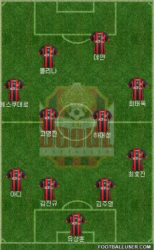 FC Seoul Formation 2013