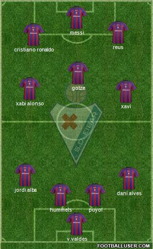 S.D. Eibar S.A.D. Formation 2013