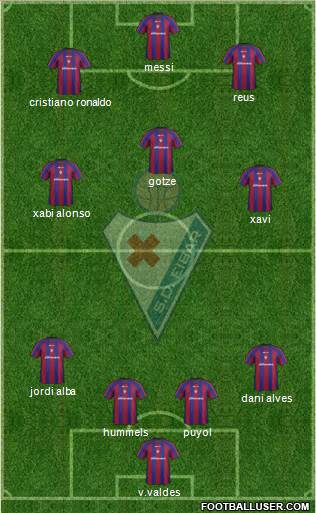 S.D. Eibar S.A.D. football formation