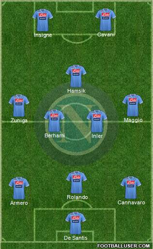 Napoli Formation 2013