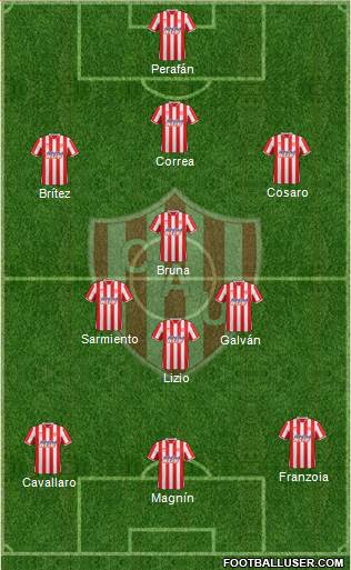 Unión de Santa Fe Formation 2013