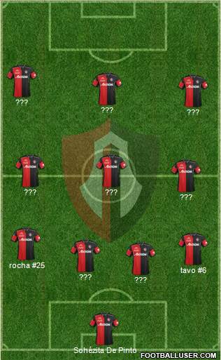 Club Deportivo Atlas Formation 2013