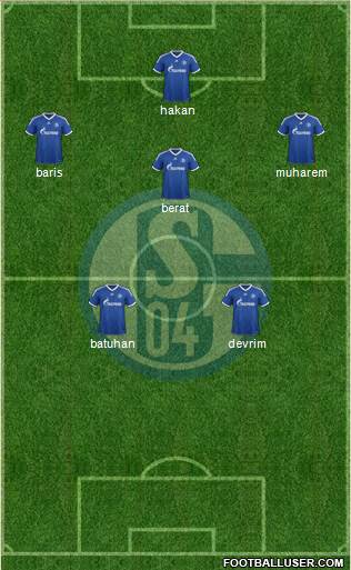 FC Schalke 04 Formation 2013