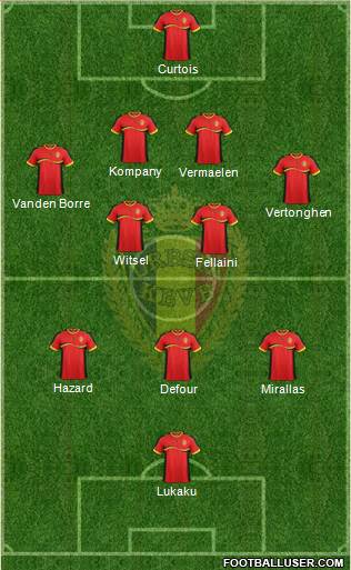 Belgium Formation 2013