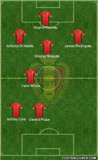 Belgium Formation 2013
