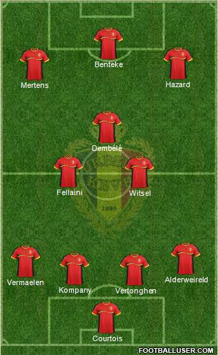 Belgium Formation 2013