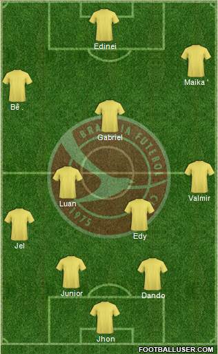Brasília FC Formation 2013