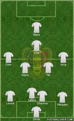Belgium Formation 2013