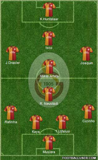 Galatasaray SK Formation 2013