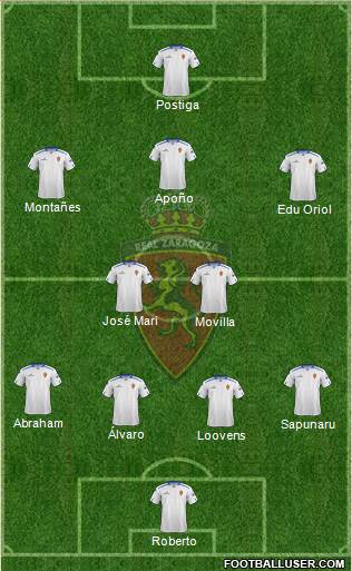 R. Zaragoza S.A.D. Formation 2013