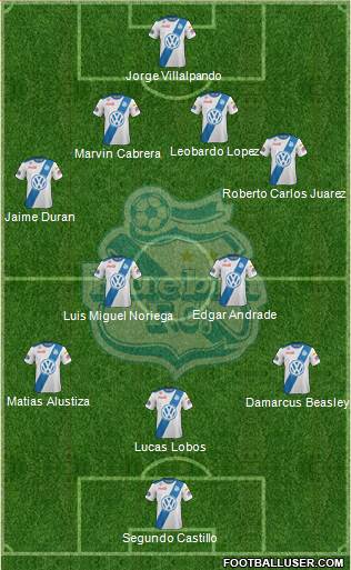 Club Puebla de la Franja Formation 2013