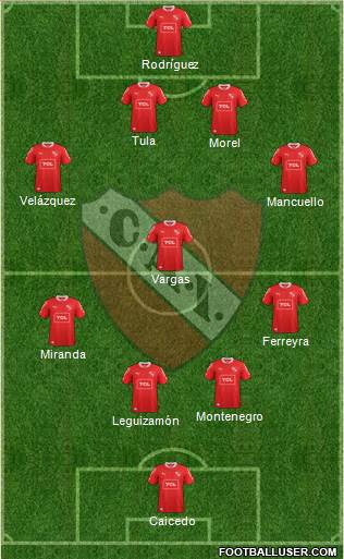 Independiente Formation 2013