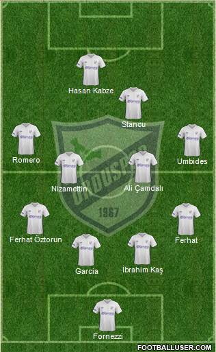 Orduspor Formation 2013