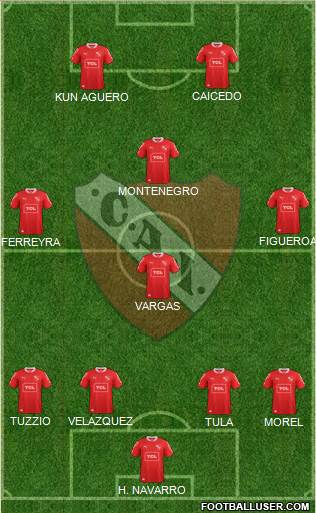 Independiente Formation 2013