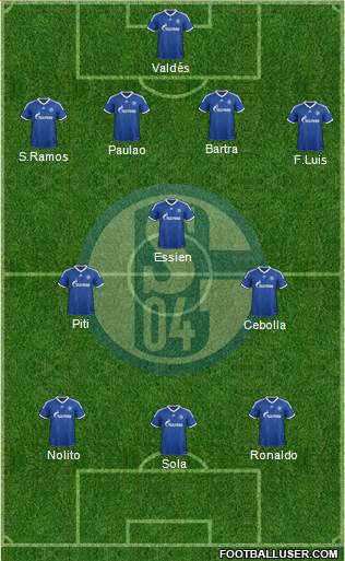 FC Schalke 04 Formation 2013
