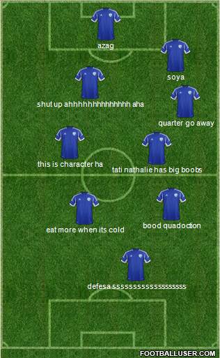 Israel football formation