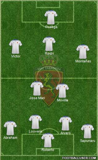 R. Zaragoza S.A.D. Formation 2013