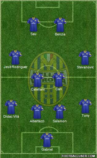 Hellas Verona Formation 2013