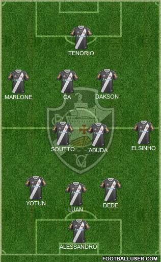 CR Vasco da Gama Formation 2013