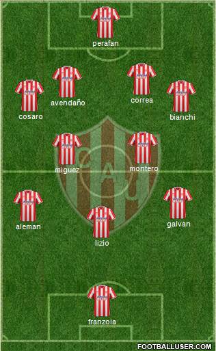 Unión de Santa Fe Formation 2013