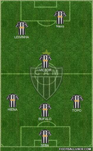C Atlético Mineiro Formation 2013