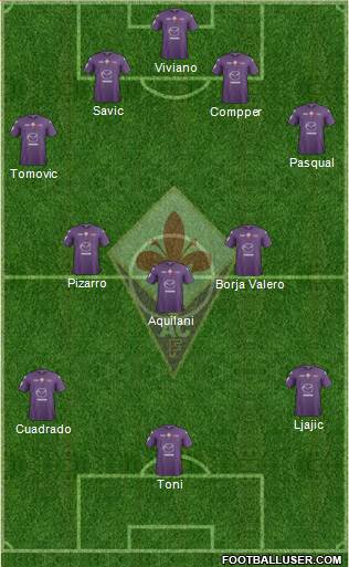 Fiorentina Formation 2013