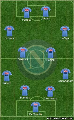 Napoli Formation 2013