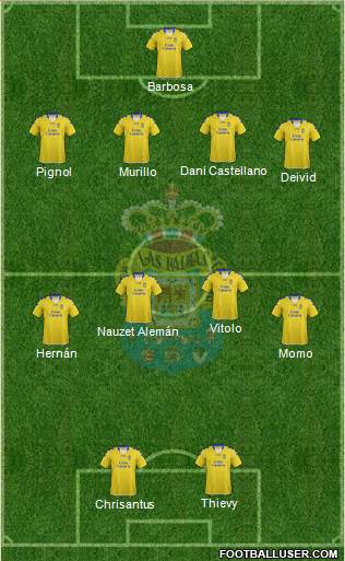 U.D. Las Palmas S.A.D. Formation 2013