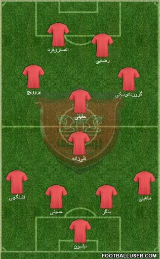 Persepolis Tehran Formation 2013