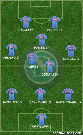 Napoli Formation 2013