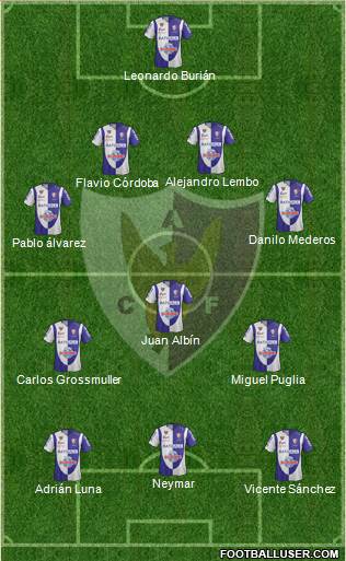 Centro Atlético Fénix Formation 2013