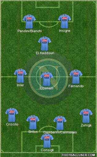 Napoli Formation 2013