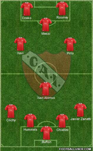 Independiente Formation 2013
