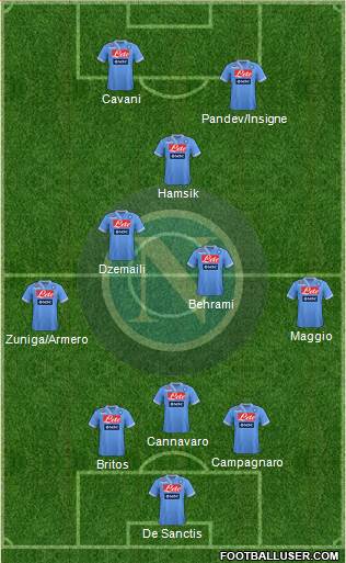 Napoli Formation 2013
