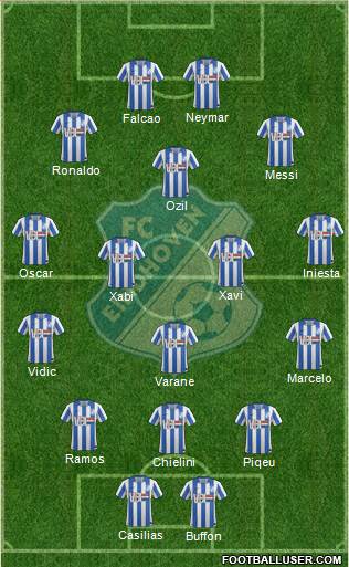 FC Eindhoven Formation 2013