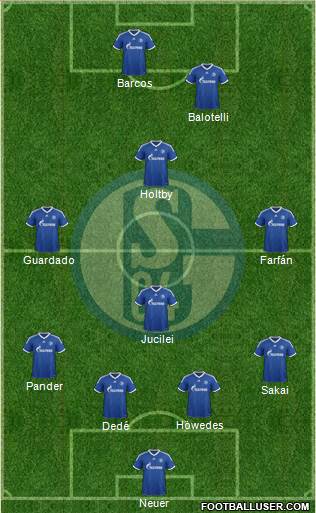 FC Schalke 04 Formation 2013
