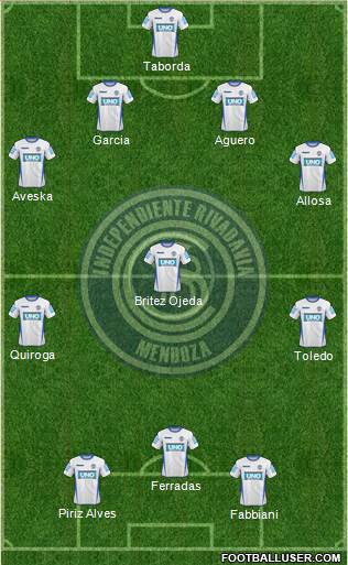Independiente Rivadavia de Mendoza Formation 2013