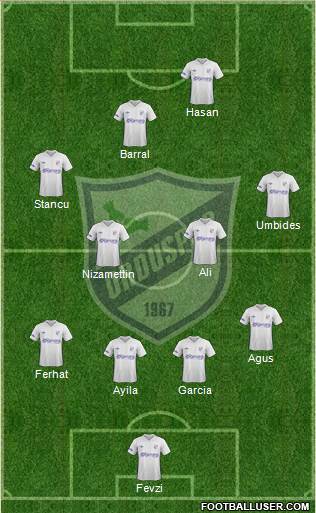 Orduspor Formation 2013