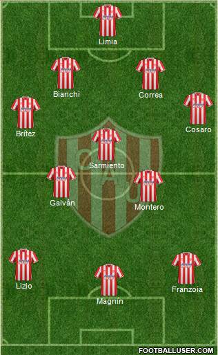Unión de Santa Fe Formation 2013