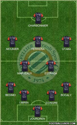 Montpellier Hérault Sport Club Formation 2013
