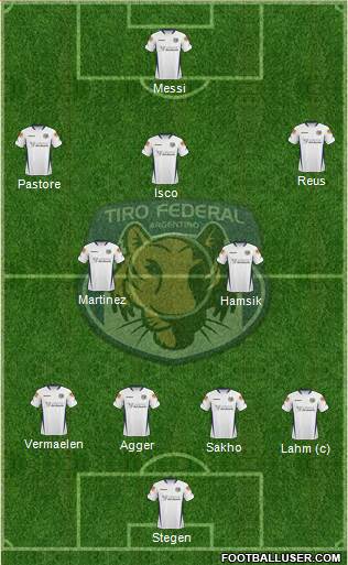 Tiro Federal de Rosario Formation 2013