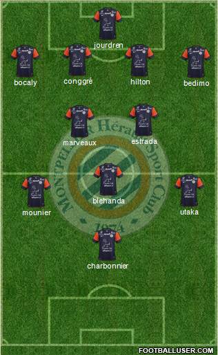 Montpellier Hérault Sport Club Formation 2013
