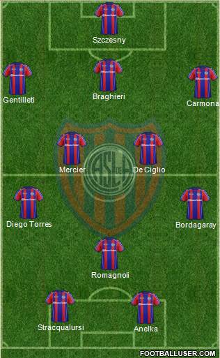 San Lorenzo de Almagro Formation 2013