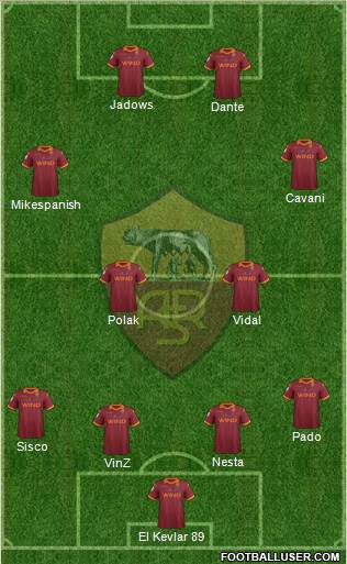 AS Roma Formation 2013
