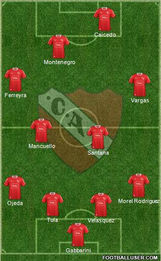 Independiente Formation 2013