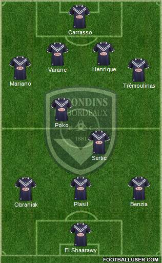 FC Girondins de Bordeaux Formation 2013