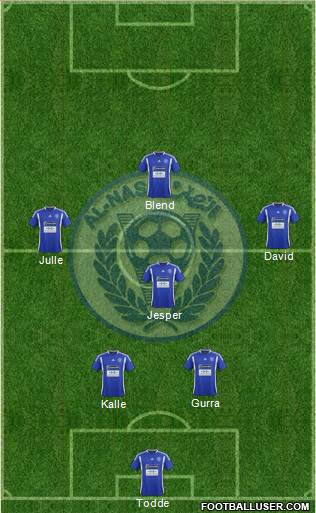 Al-Nassr (UAE) Formation 2013