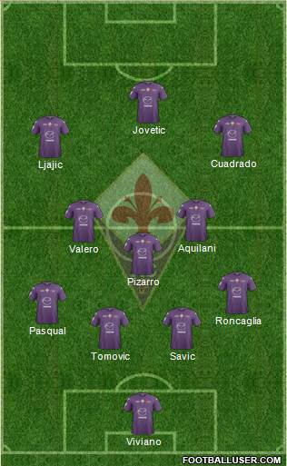 Fiorentina Formation 2013