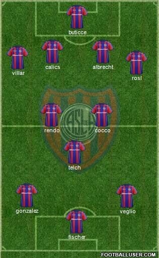 San Lorenzo de Almagro Formation 2013